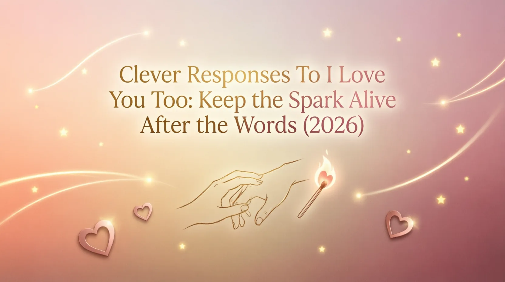 Clever Responses To I Love You Too: Keep the Spark Alive After the Words (2026) clever responses to i love you too