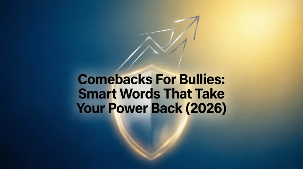 comebacks for bullies