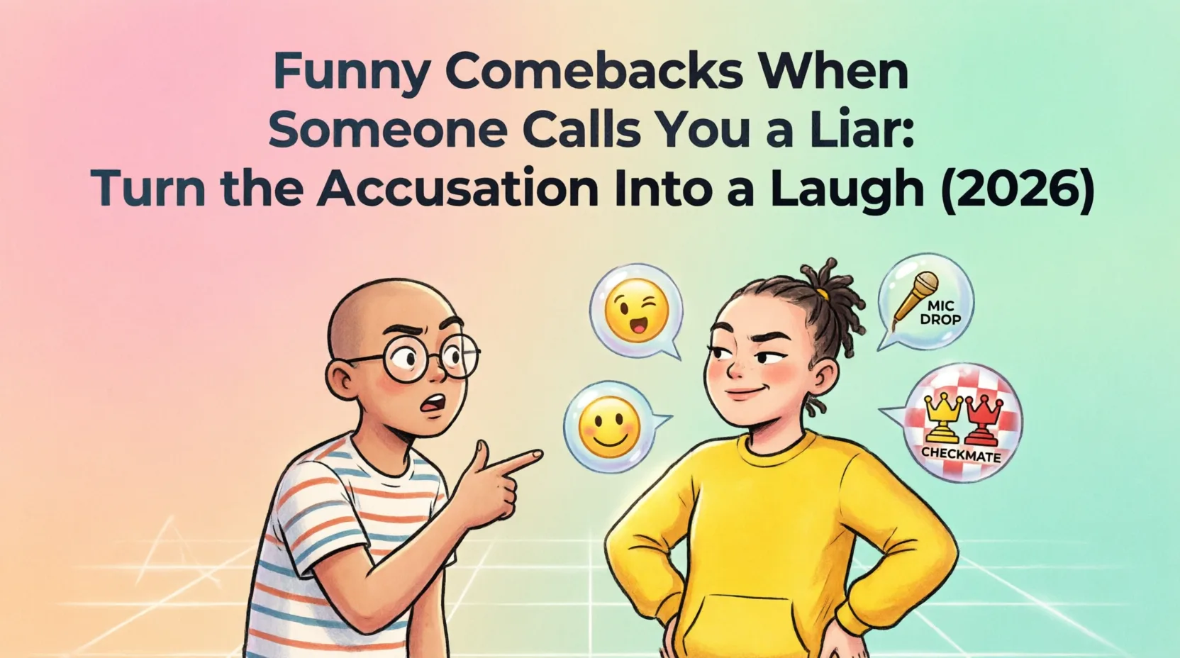Funny Comebacks When Someone Calls You a Liar: Turn the Accusation Into a Laugh (2026) funny comebacks when someone calls you a liar