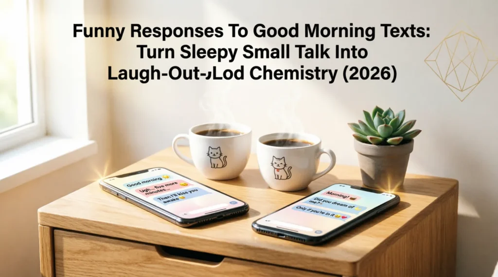 funny responses to good morning texts