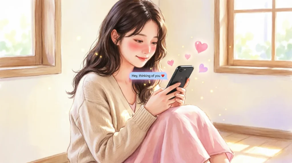 flirty and sweet replies to you make me smile from your crush