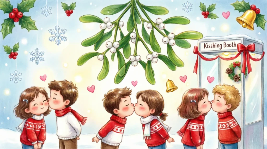 mistletoe puns and jokes