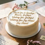farewell messages for a cake or to say goodbye
