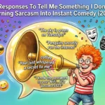 Funny Responses To Tell Me Something I Dont Know: Turning Sarcasm Into Instant Comedy (2026) funny responses to tell me something i dont know
