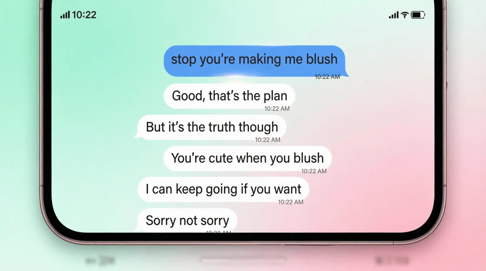 Responding To Stop You're Making Me Blush: Cute Replies That Keep the Moment Going (2026) responding to stop youre making me blush