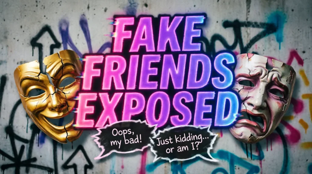 best roasts for fake friends to expose them