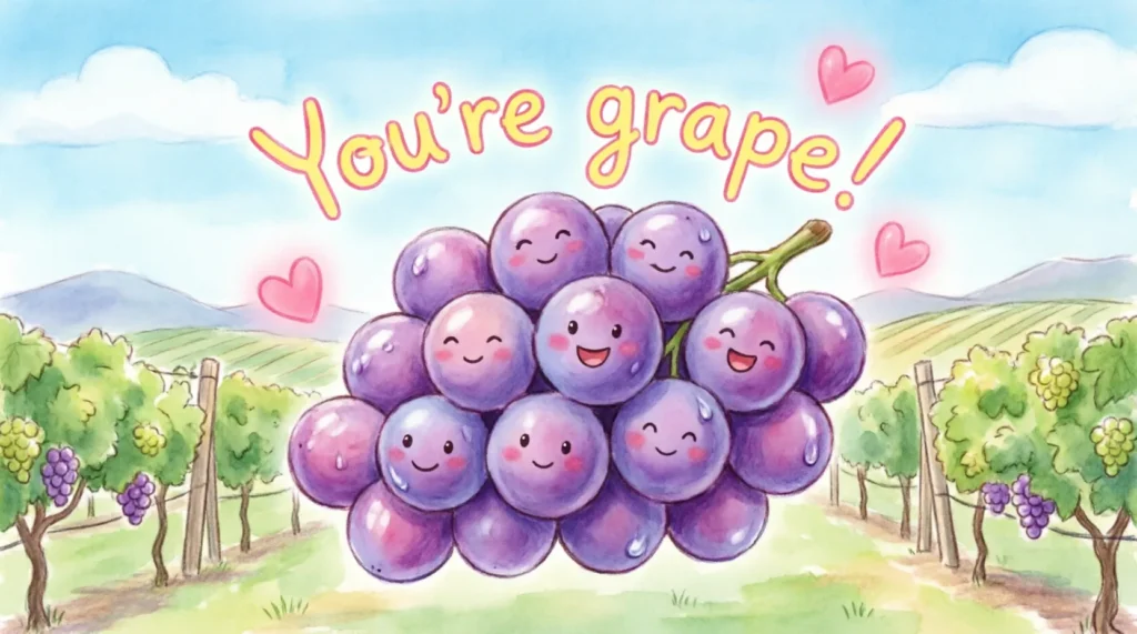 grapes puns