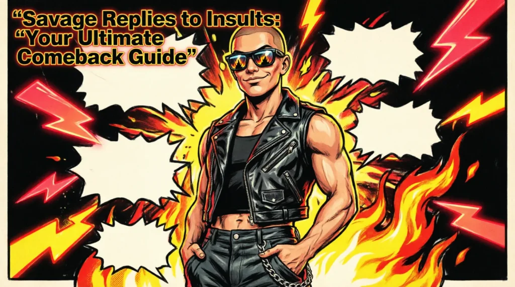 savage replies to insults your ultimate comeback guide